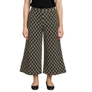 Anthropologie Saturday Sunday Wide Leg Printed Pull-on Lounge Pants Size Small